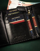 Leather's wallet RFID PETERSON PTN 317-CA