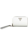 GUESS JEANS WOMEN&#39;S WALLET WHITE