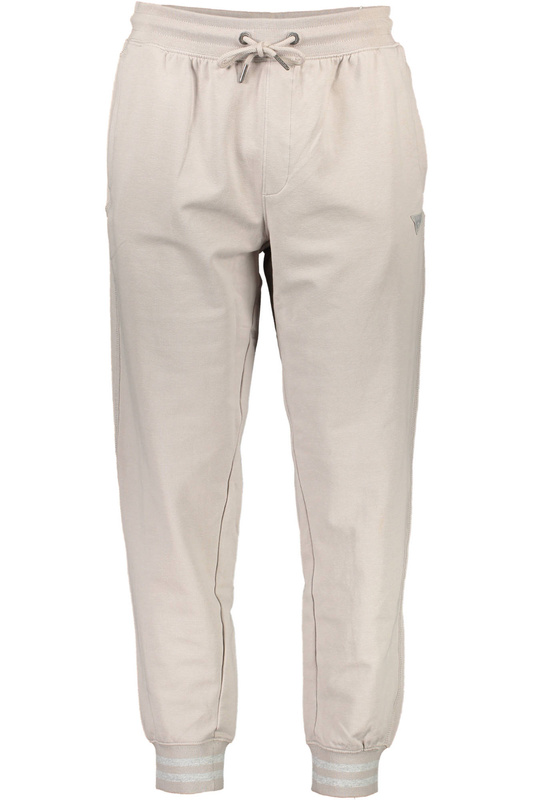 GUESS JEANS MEN&#39;S BEIGE TROUSERS