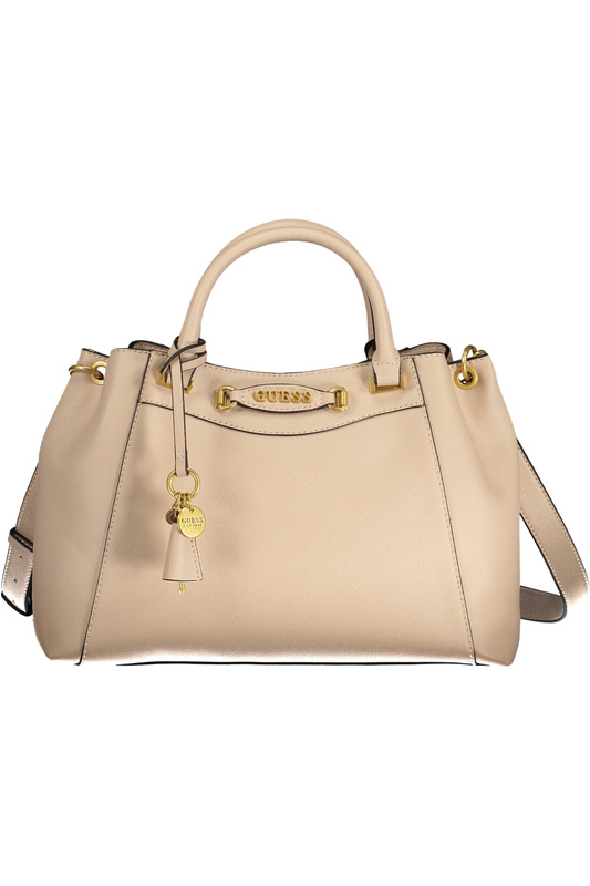 GUESS JEANS WOMEN&#39;S BAG BEIGE