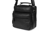 Black Beltimore Herren -Ledertasche zwei -Chamber Q67