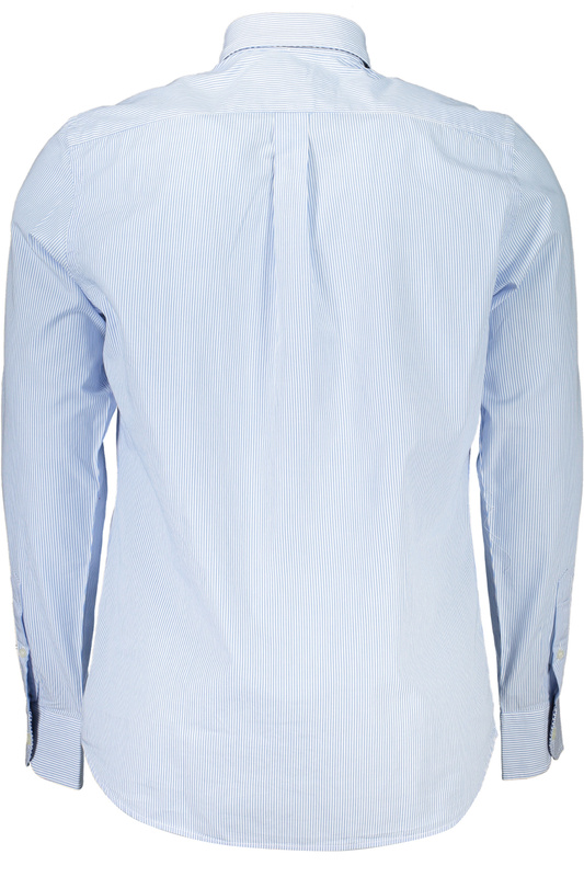 HARMONT &amp; BLAINE MEN&#39;S BLUE LONG SLEEVE SHIRT