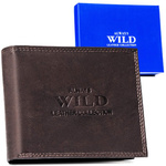 A roomy men's leather wallet by Always Wild