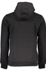 GIAN MARCO VENTURI BLACK MAN SWEATSHIRT WITHOUT ZIP