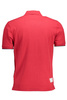 LA MARTINA MEN&#39;S RED SHORT SLEEVED POLO SHIRT