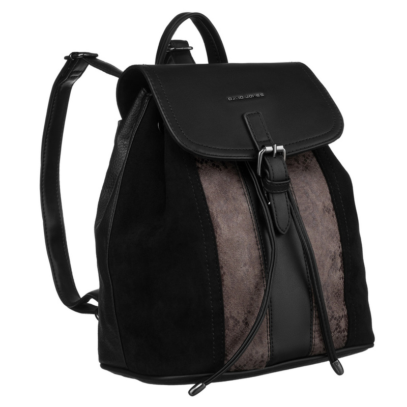 Leatherette bagpack DAVID JONES 6885-2