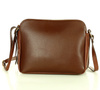 Women's leather messenger bag - MARCO MAZZINI