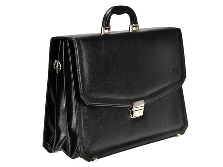 Men's genuine leather briefcase Stefania B622 BY