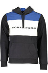 NORTH SAILS MEN&#39;S BLACK ZIP-OUT SWEATSHIRT