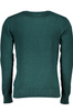 GIAN MARCO VENTURI MEN&#39;S GREEN SWEATER