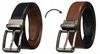 Leather belt PETERSON PTN RB35-95-MET