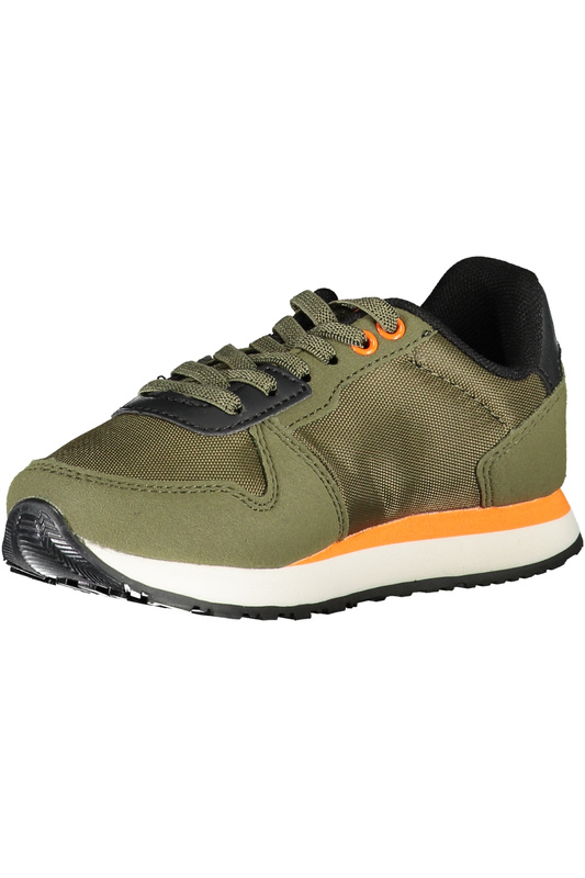 US POLO ASSN. GREEN SPORTS SHOES FOR CHILDREN