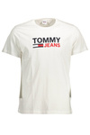 T-SHIRT MĘSKI Z KRÓTKIM RĘKAWEM TOMMY HILFIGER BIAŁY