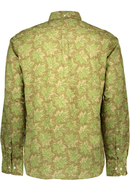 GANT MEN`S GREEN LONG SLEEVE SHIRT