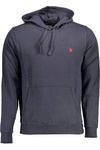 US POLO SWEATSHIRT WITHOUT ZIP BLUE MAN