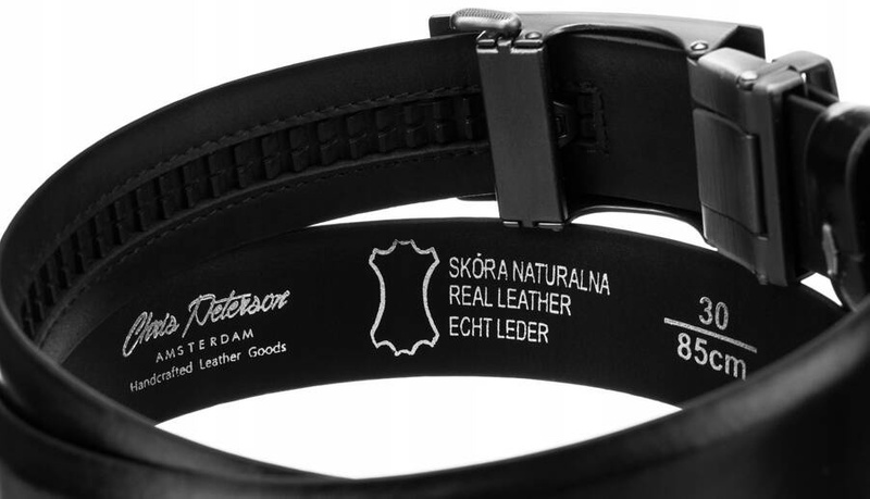 Leather belt PETERSON PTN A005