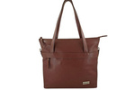 Leather shoulder shopper bag Barberini's