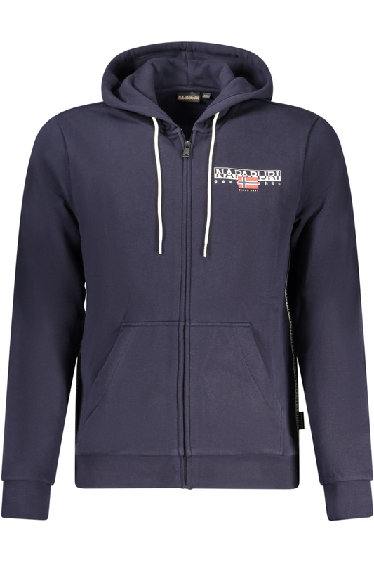 NAPAPIJRI HERREN-SWEATSHIRT MIT BLAUEM ZIP