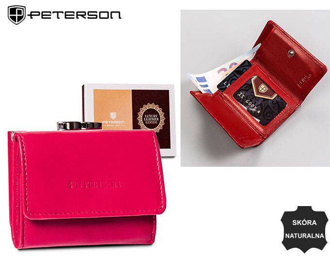 Neat Small Leather Women's Wallet Peterson RFID