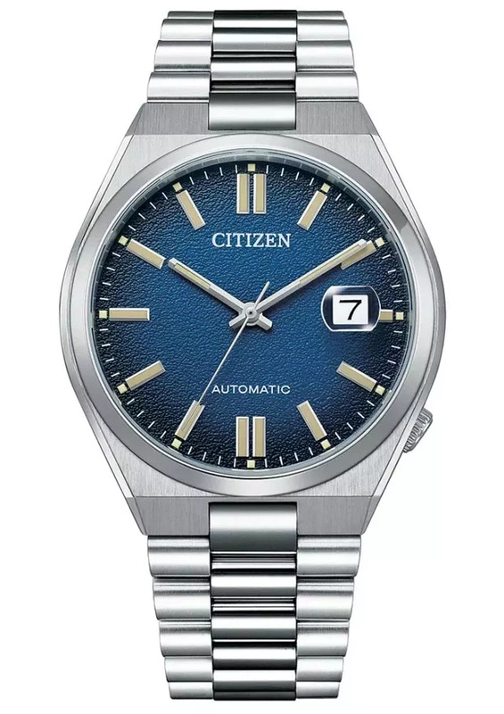 ZEGAREK MĘSKI CITIZEN Tsuyosa NJ0151-88L - AUTOMAT SZAFIR