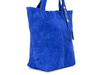 Bag leather suede bag bag large A4 with vest pocket cornflower L82