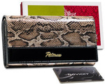 Women's genuine leather wallet Peterson PTN BS-411 SNAKE-2