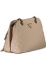 GUESS JEANS WOMEN&#39;S BAG BEIGE