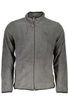 GIAN MARCO VENTURI MEN&#39;S GRAY ZIP SWEATSHIRT