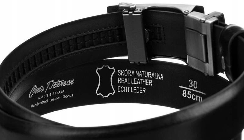 Leather belt PETERSON PTN A006