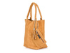 Suede leather handbag Bag large A4 WITH Pouch camel L82