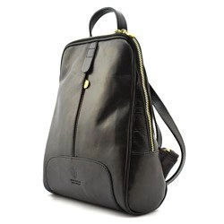 Urbaner Damenrucksack aus echtem Florence-Leder