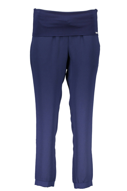 LIU JO BLUE WOMAN TROUSERS