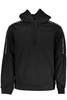 CALVIN KLEIN MEN&#39;S BLACK ZIPLESS SWEATSHIRT