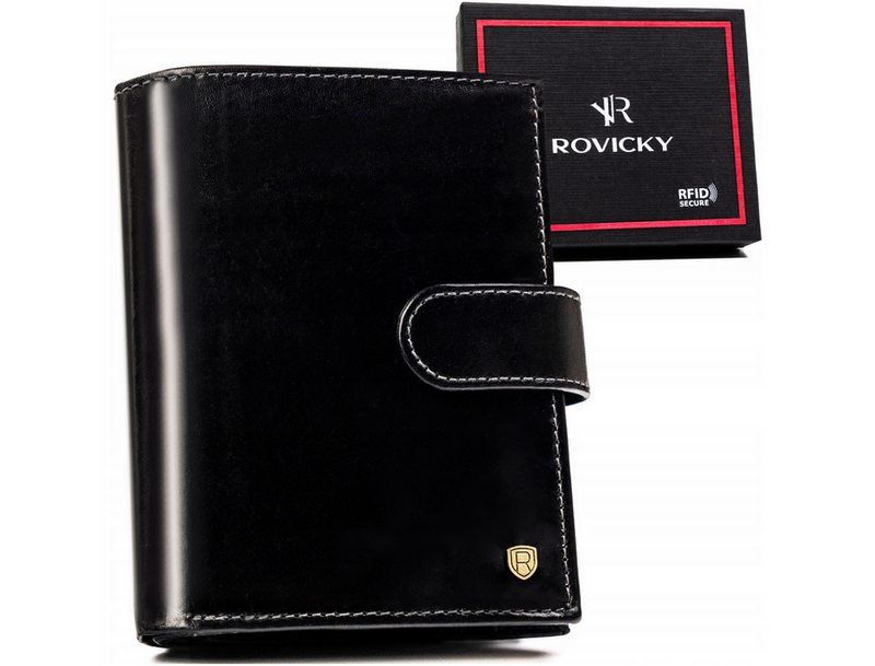 Leather wallet RFID ROVICKY 22313L-RVT