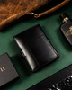 Leather wallet & key ring set ROVICKY  R-SET-M-N4L-KCS