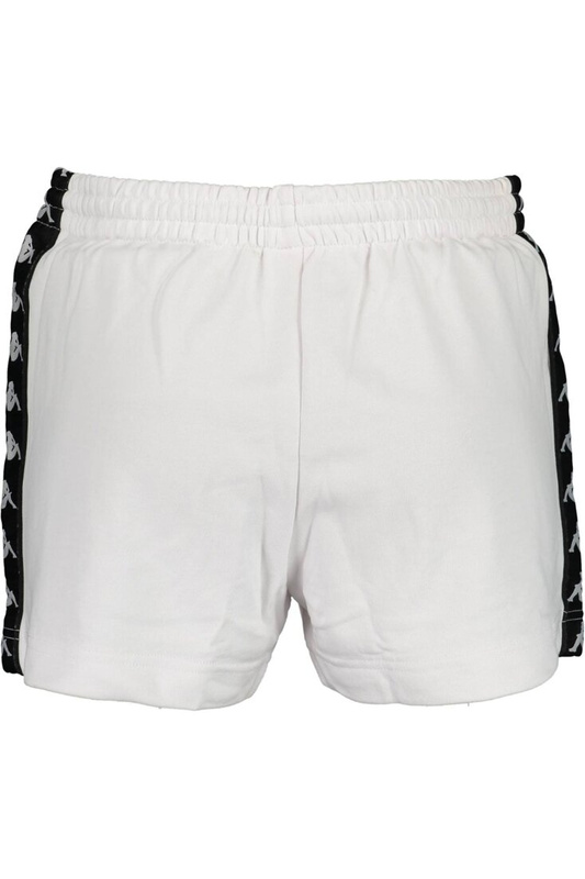 KAPPA WHITE WOMAN SHORT TROUSERS