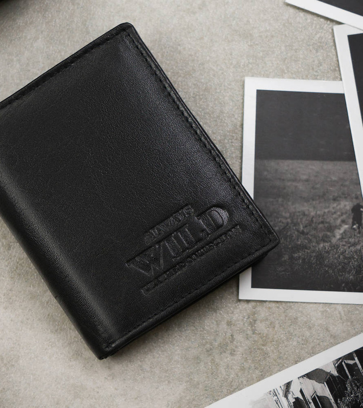 Leather Compact Men's Wallet by Always Wild