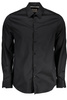 GUESS JEANS MEN&#39;S LONG SLEEVE SHIRT BLACK