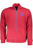 LA MARTINA MEN&#39;S RED ZIP SWEATSHIRT