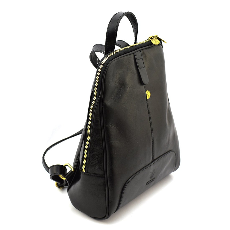 Urbaner Damenrucksack aus echtem Florence-Leder