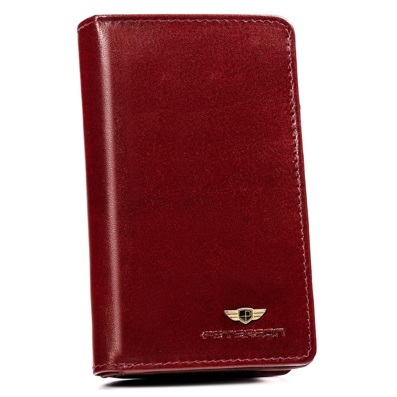 Leather's wallet RFID PETERSON PTN 2550-BO