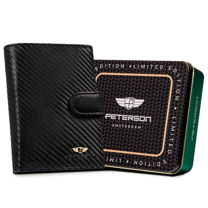 Men's genuine leather wallet Peterson PTN 324Z-CA