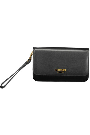 GUESS JEANS WOMEN&#39;S WALLET BLACK