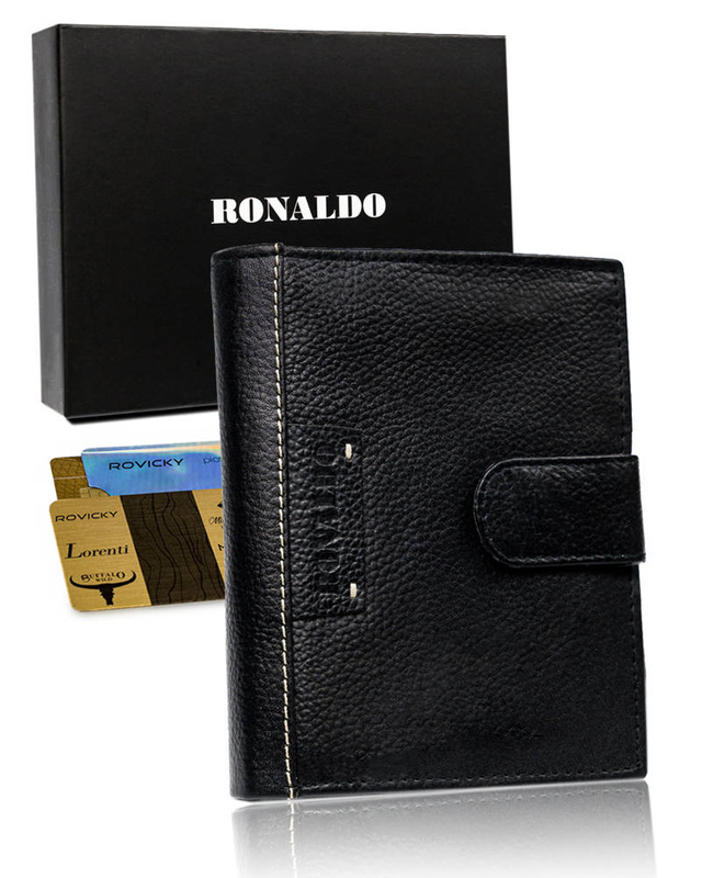 Ronaldo RFID Large Men's Leather Wallet