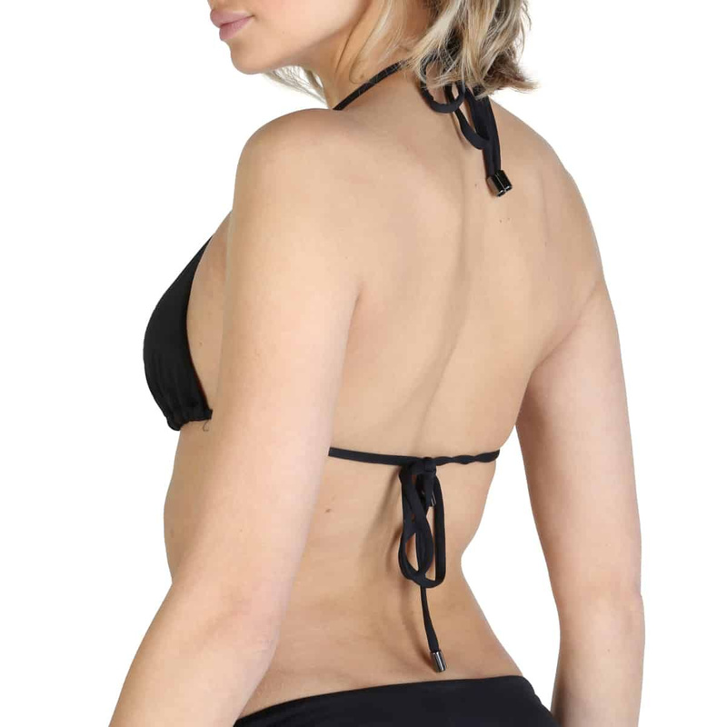 KARL LAGERFELD SWIMSUIT PARTS ABOVE WOMAN BLACK