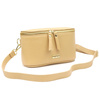 Women's elegant leather waist bag crossbody bag