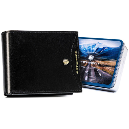 Leather wallet RFID PETERSON PTN 366.01