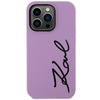 Karl Lagerfeld KLHCN61SKSVGU iPhone 11 / Xr  6.1" purpurowy/purple hardcase Silicone Signature