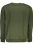 CAVALLI CLASS GRÜNES HERREN-SWEATSHIRT MIT REISSVERSCHLUSS