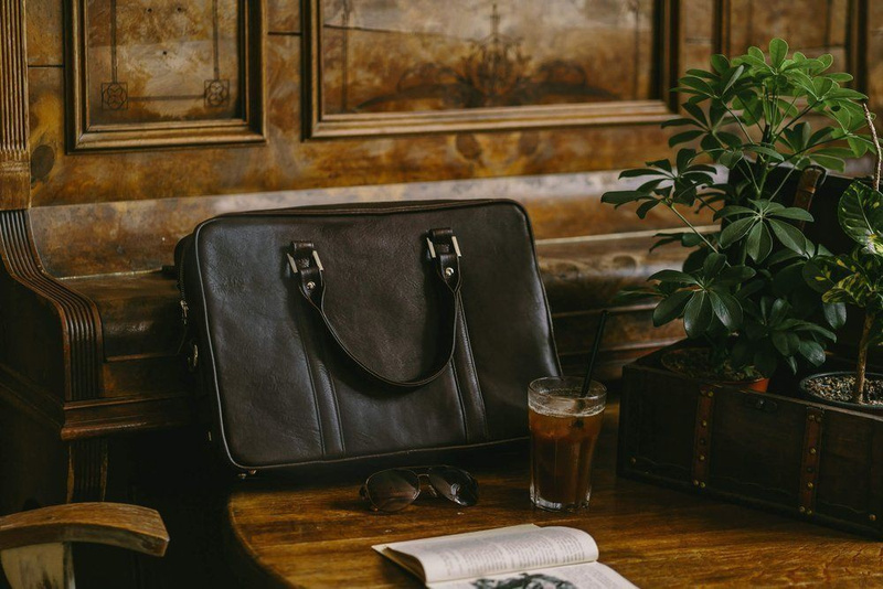 Laptop bag Solier SL25 black